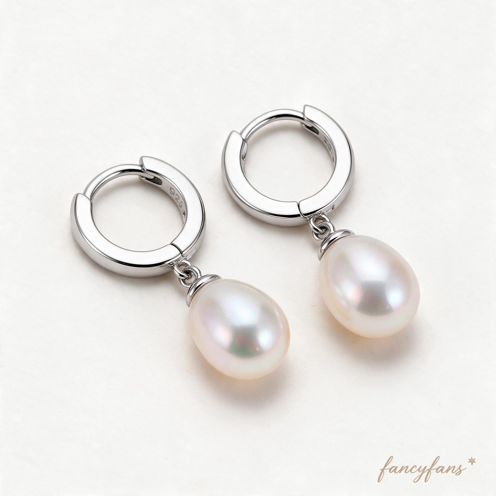 Flameball Baroque Pearl Earrings