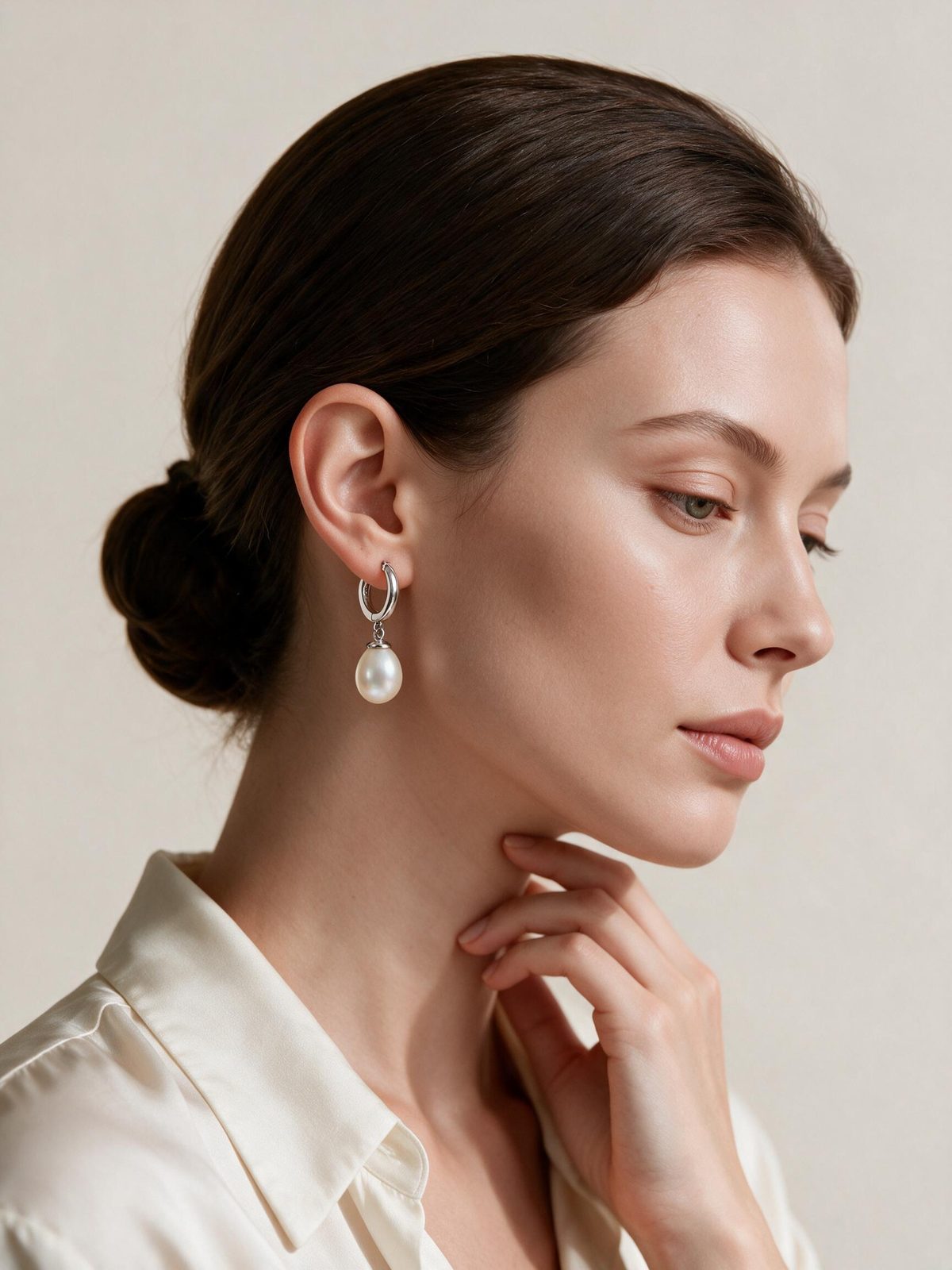 Flameball Baroque Pearl Earrings 3