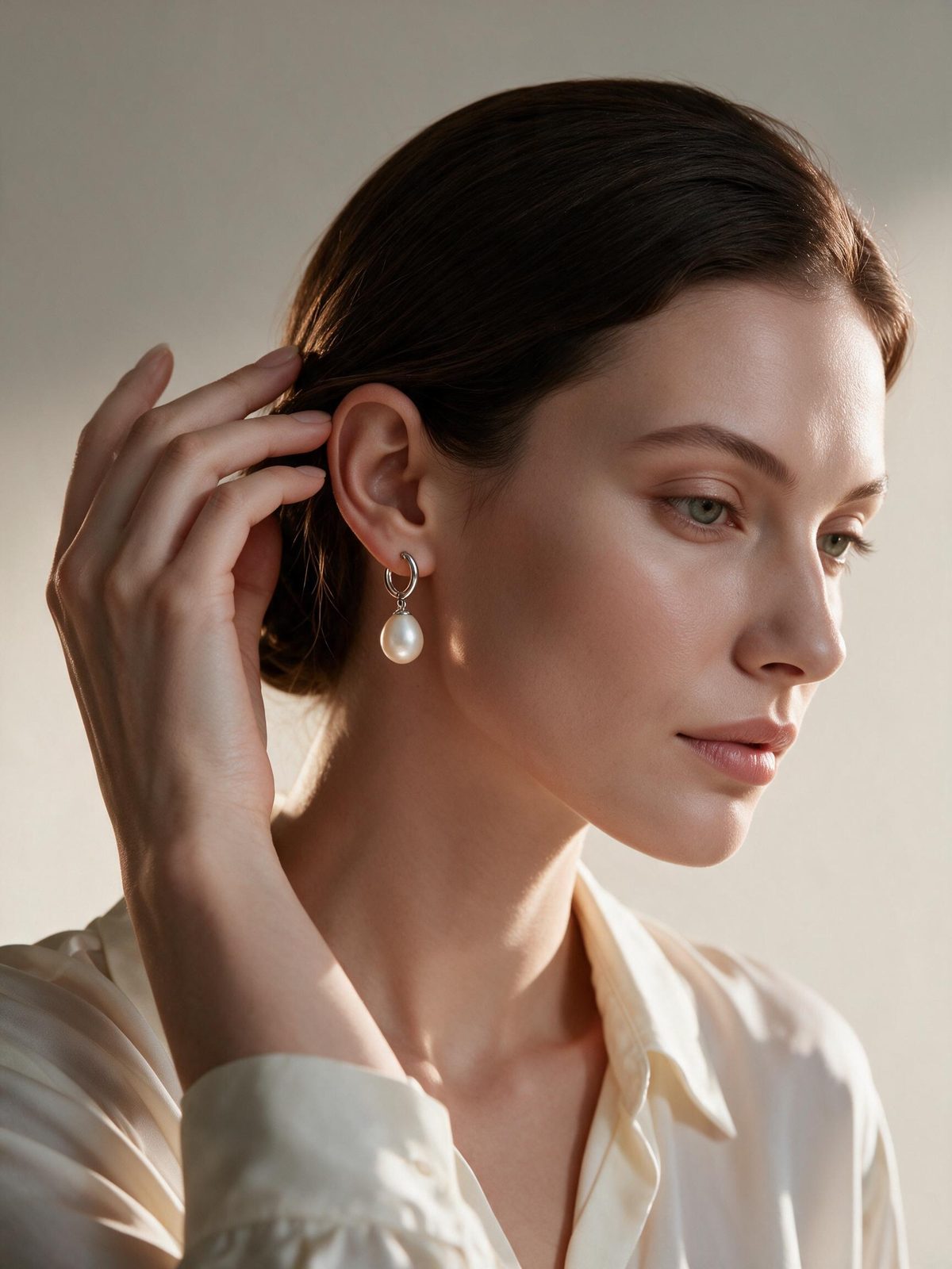 Flameball Baroque Pearl Earrings 4