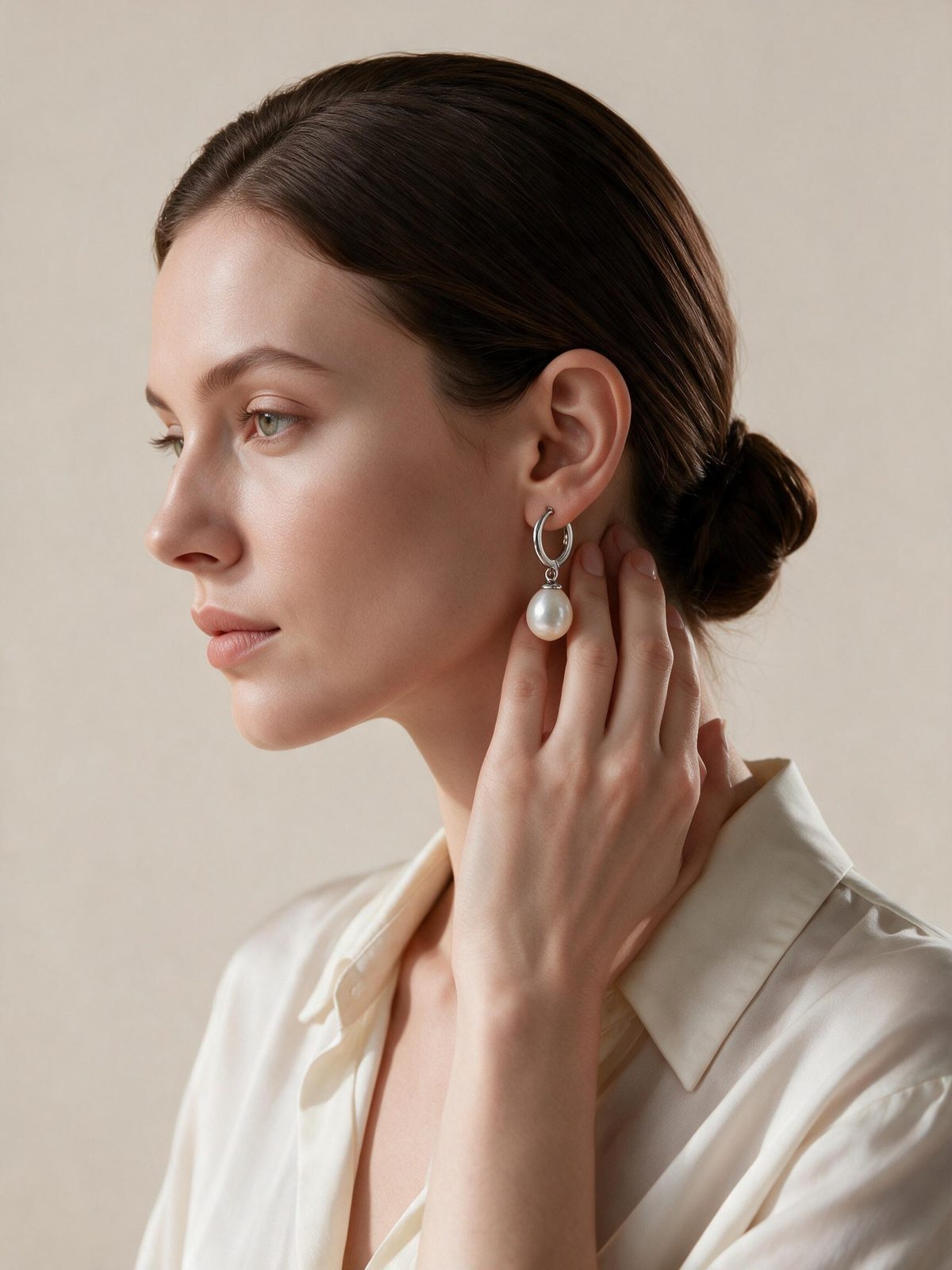 Flameball Baroque Pearl Earrings 5